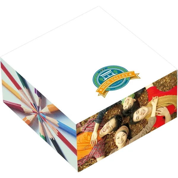 Souvenir® Sticky Note™ 3" x 3" x 1-1/2" Cube... from ASI 40480 Koozie Group