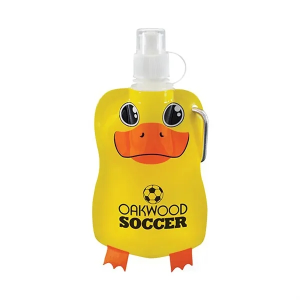 Paws N Claws® Flat Bottle - 12 oz.... from ASI 40480 Koozie Group