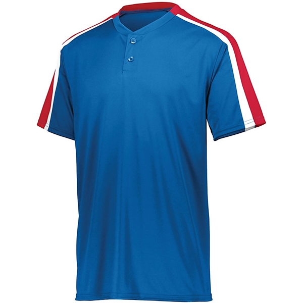 This jersey features moisture-wicking smooth knit with color secure® technology on... from ASI 37461 Augusta Sportswear / Augusta Sportswear, Inc. d/b/a Momentec Brands