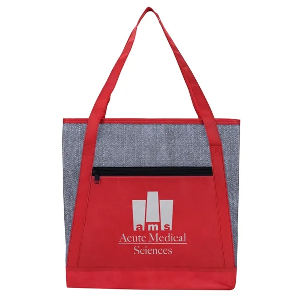 Heathered RPET Non-Woven Tote... from ASI 40480 Koozie Group