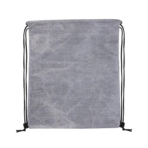 Heathered RPET Non-Woven Drawstring Backpack... from ASI 40480 Koozie Group