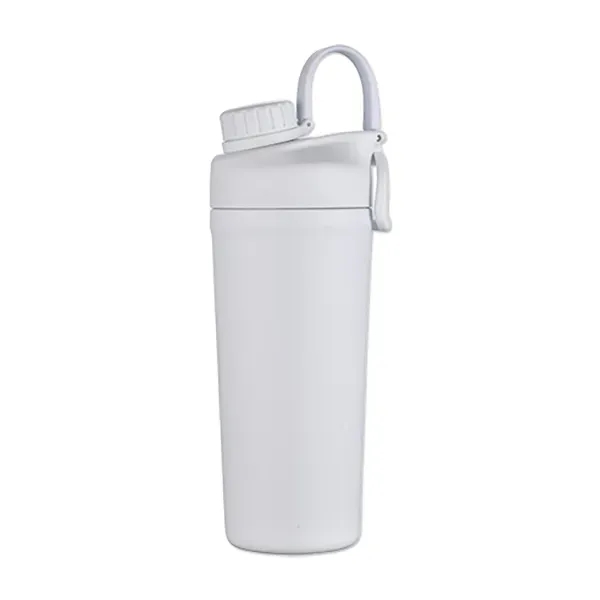 26-ounce stainless steel protein shaker bottle with double-wall insulation.... from ASI 98360 WOWLine