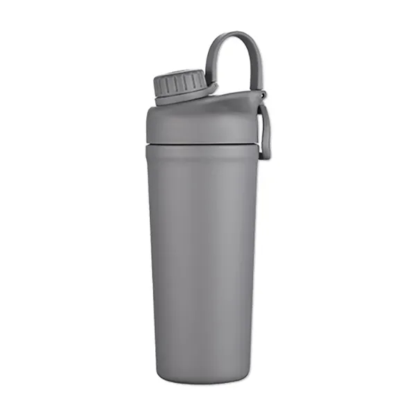 26-ounce stainless steel protein shaker bottle with double-wall insulation.... from ASI 98360 WOWLine