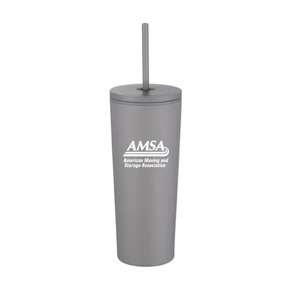 24-ounce stainless steel tumbler with double-wall insulation.... from ASI 98360 WOWLine