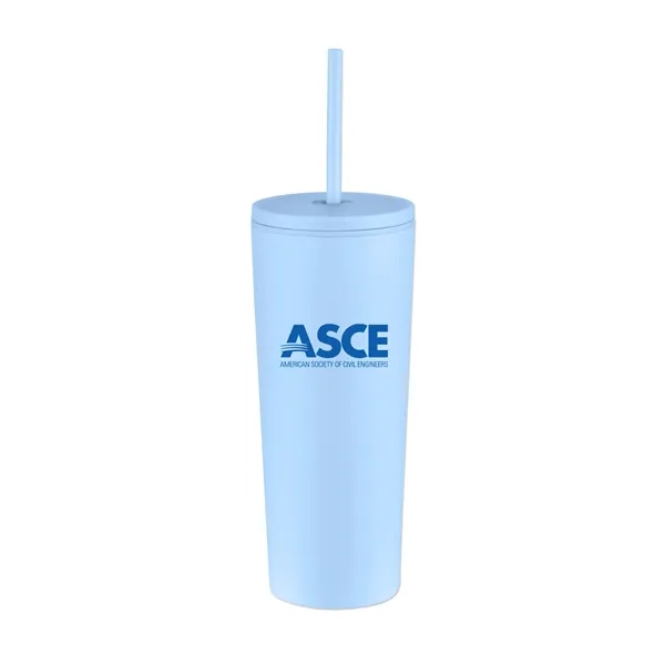 24-ounce stainless steel tumbler with double-wall insulation.... from ASI 98360 WOWLine