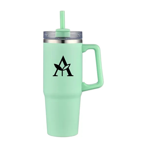 30-ounce stainless steel travel mug with double-wall insulation.... from ASI 98360 WOWLine