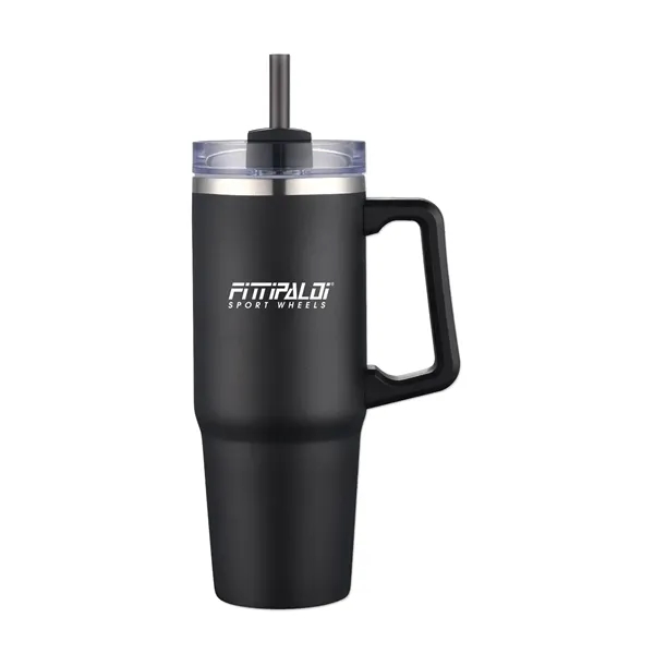30-ounce stainless steel travel mug with double-wall insulation.... from ASI 98360 WOWLine