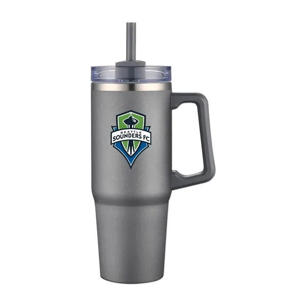 30-ounce stainless steel travel mug with double-wall insulation.... from ASI 98360 WOWLine