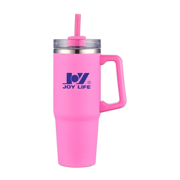 30-ounce stainless steel travel mug with double-wall insulation.... from ASI 98360 WOWLine