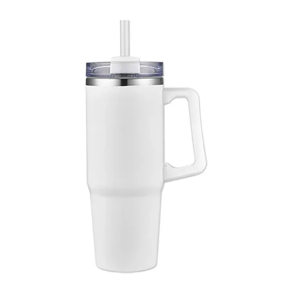 30-ounce stainless steel travel mug with double-wall insulation.... from ASI 98360 WOWLine