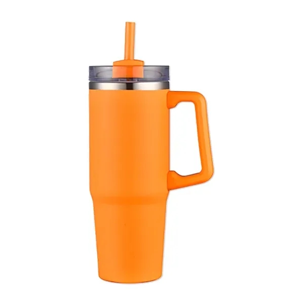 30-ounce stainless steel travel mug with double-wall insulation.... from ASI 98360 WOWLine