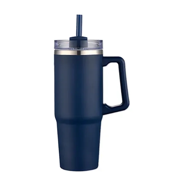 30-ounce stainless steel travel mug with double-wall insulation.... from ASI 98360 WOWLine