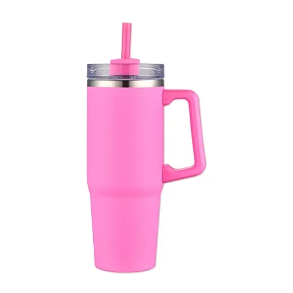 30-ounce stainless steel travel mug with double-wall insulation.... from ASI 98360 WOWLine