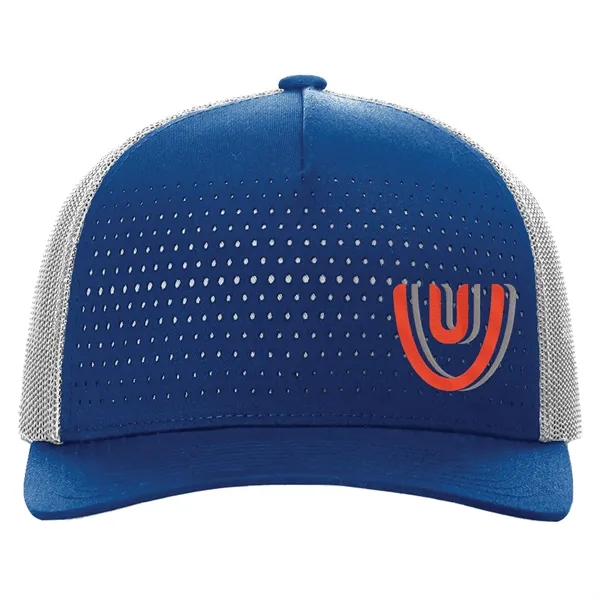 Six-panel Richardson snapback trucker hat.... from ASI 74601 Calico