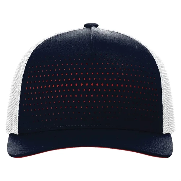 Six-panel Richardson snapback trucker hat.... from ASI 74601 Calico