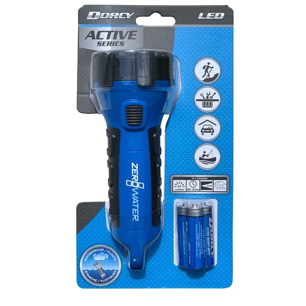 This 150 Lumen flashlight boasts a water-resistant design with the added... from ASI 84514 Safety Made / Acme United Corporation Ready4 kits