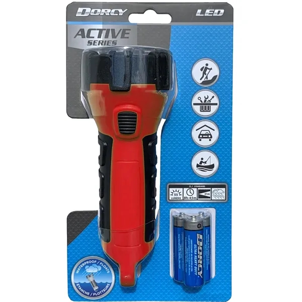 This 150 Lumen flashlight boasts a water-resistant design with the added... from ASI 84514 Safety Made / Acme United Corporation Ready4 kits
