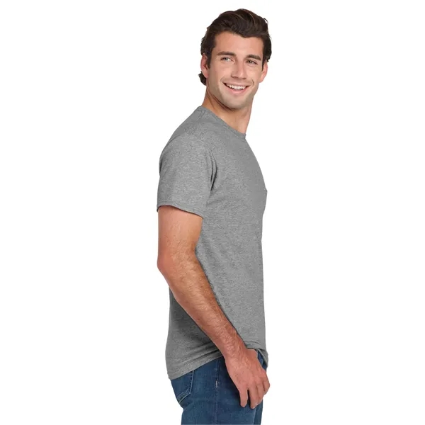 JERZEES - Dri-Power Active 50/50 Cotton/Poly Pocket T-Shirt.... from ASI 84863 SanMar