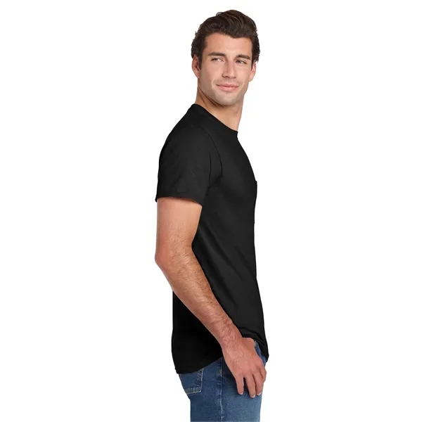 JERZEES - Dri-Power Active 50/50 Cotton/Poly Pocket T-Shirt.... from ASI 84863 SanMar