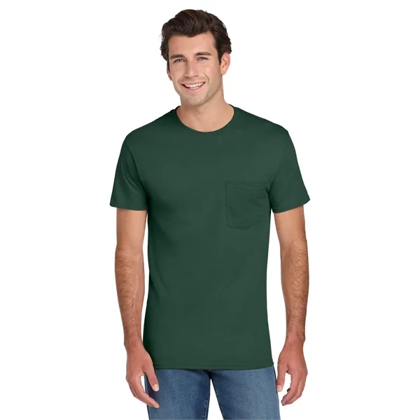 JERZEES - Dri-Power Active 50/50 Cotton/Poly Pocket T-Shirt.... from ASI 84863 SanMar