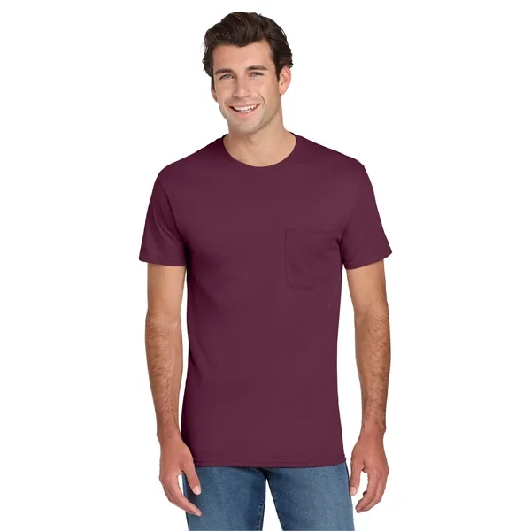 JERZEES - Dri-Power Active 50/50 Cotton/Poly Pocket T-Shirt.... from ASI 84863 SanMar