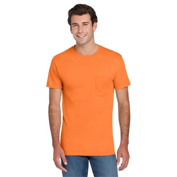 JERZEES - Dri-Power Active 50/50 Cotton/Poly Pocket T-Shirt.... from ASI 84863 SanMar