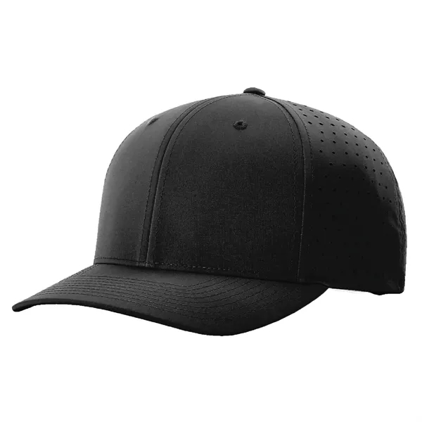Richardson 632 laser perf R-FLEX snapback six-panel snapback hat with patch... from ASI 74601 Calico