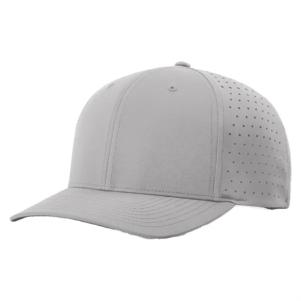 Richardson 632 laser perf R-FLEX snapback six-panel snapback hat with patch... from ASI 74601 Calico