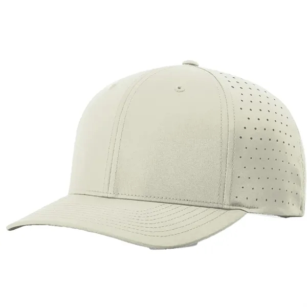 Richardson 632 laser perf R-FLEX snapback six-panel snapback hat with patch... from ASI 74601 Calico
