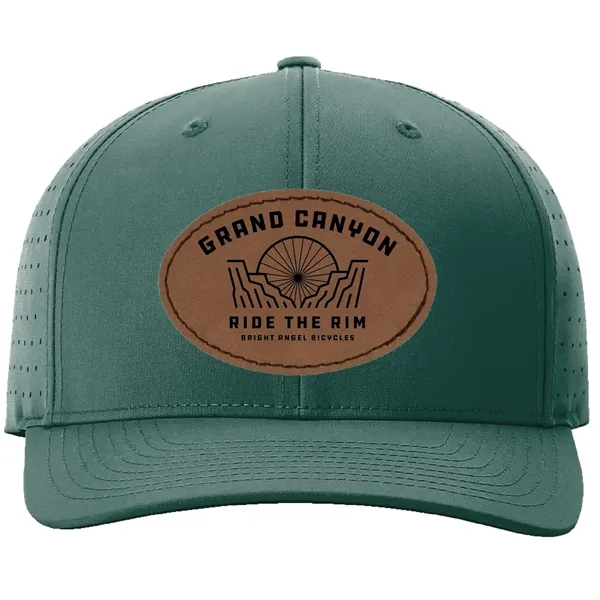 Richardson 632 laser perf R-FLEX snapback six-panel snapback hat with patch... from ASI 74601 Calico