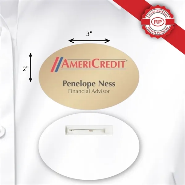 Durable laminated ID badge w/ full-color personalization, tamper resistance, water protection,... from ASI 59080 Halls & Company