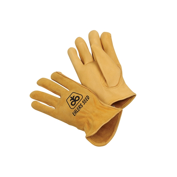 Premium Deer Grain Glove, deerskin back, keystone thumb, shirred elastic back,... from ASI 79951 Promosafe