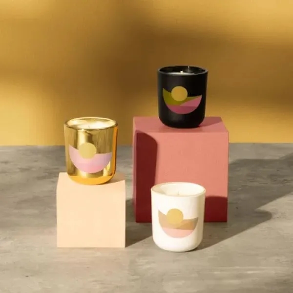 The 2.5 oz Vela Candle is a perfectly chic glass vessel... from ASI 74710 Numo