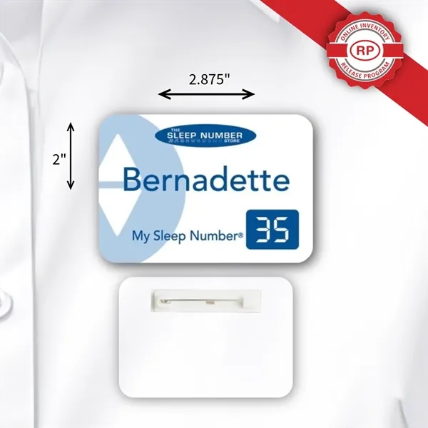 Durable laminated ID badge w/ full-color personalization, tamper resistance, water protection,... from ASI 59080 Halls & Company