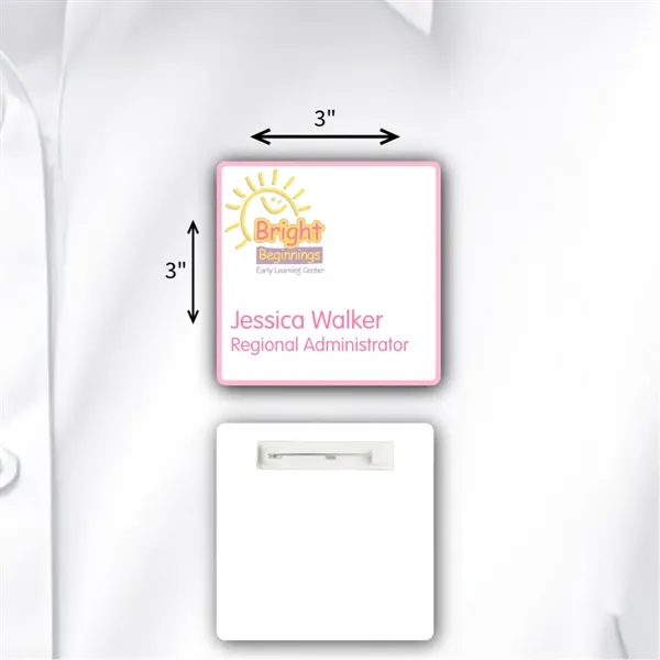 Durable laminated ID badge w/ full-color personalization, tamper resistance, water protection,... from ASI 59080 Halls & Company