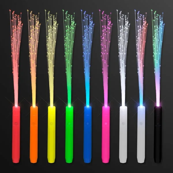 Blank or imprinted. Flashing stock wand with sparkle fibers.... from ASI 34194 ALightPromos / Alight Promotional Products