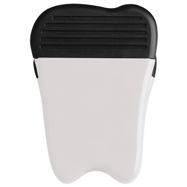 Tooth shape magnetic memo clip holder with strong grip.... from ASI 74585 Nu Promo International / Nu Promo Line