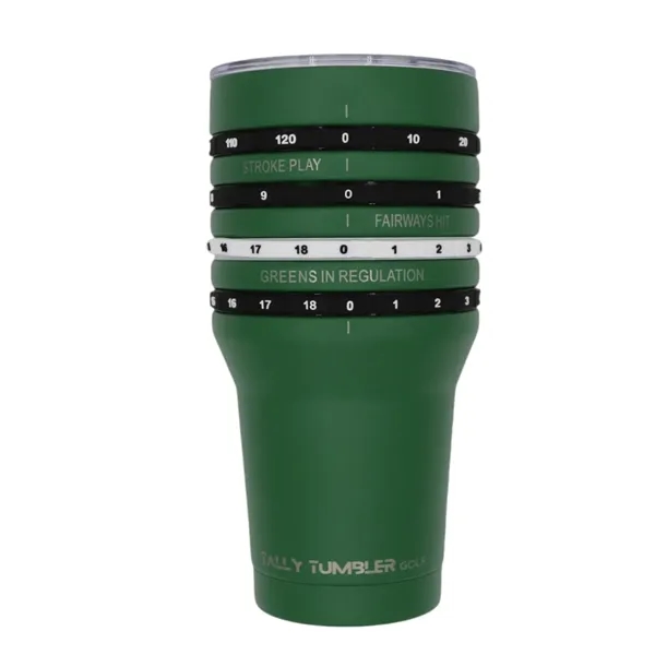 Tally Golf Stainless Steel Cup, 30 oz Leak Proof Lid, Double... from ASI 72657 Active Life Promo / Active Life Ingrain