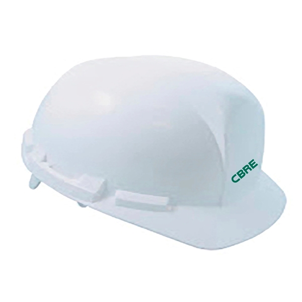 White hard hat, six point ratchet suspension. Full color digital imprint,... from ASI 79951 Promosafe / Promosafe