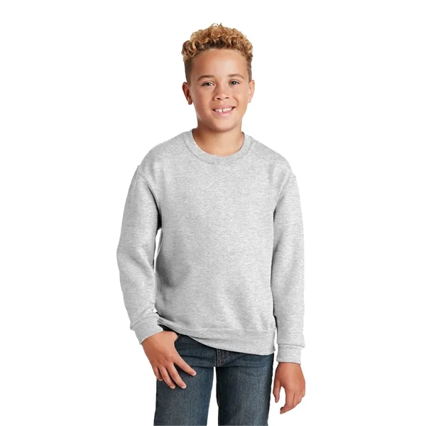 JERZEES - Youth NuBlend Crewneck Sweatshirt.... from ASI 84863 SanMar