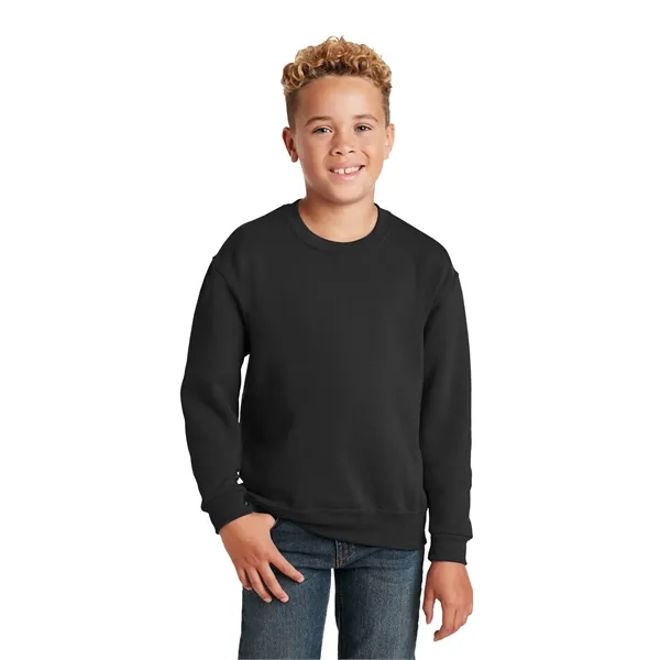 JERZEES - Youth NuBlend Crewneck Sweatshirt.... from ASI 84863 SanMar