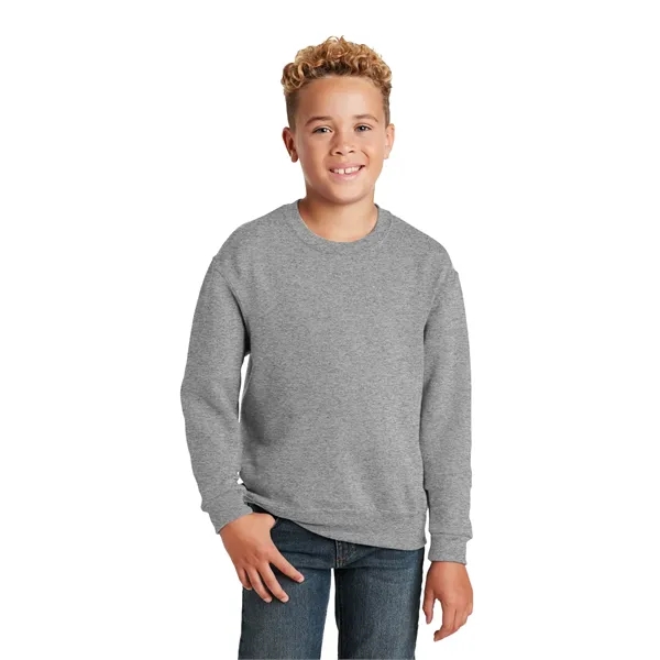JERZEES - Youth NuBlend Crewneck Sweatshirt.... from ASI 84863 SanMar