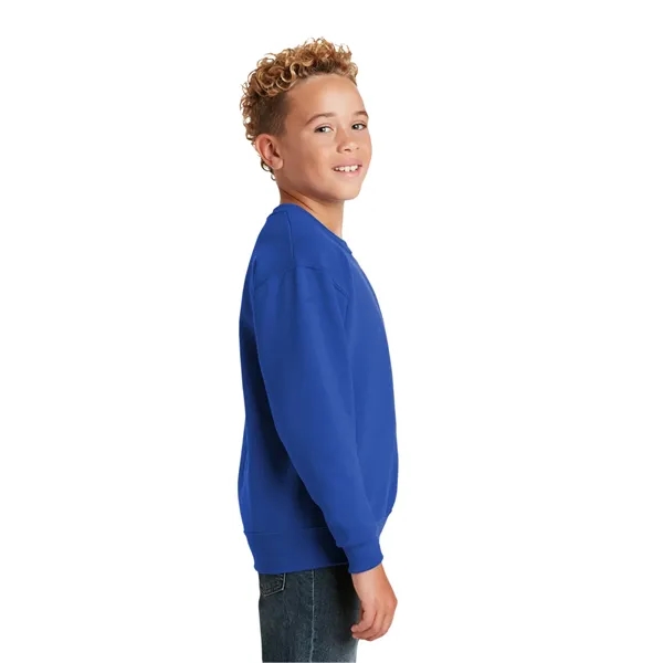 JERZEES - Youth NuBlend Crewneck Sweatshirt.... from ASI 84863 SanMar