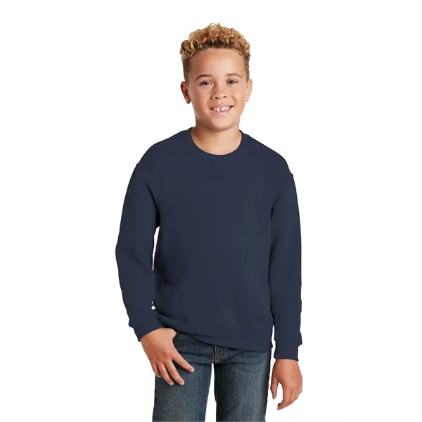 JERZEES - Youth NuBlend Crewneck Sweatshirt.... from ASI 84863 SanMar