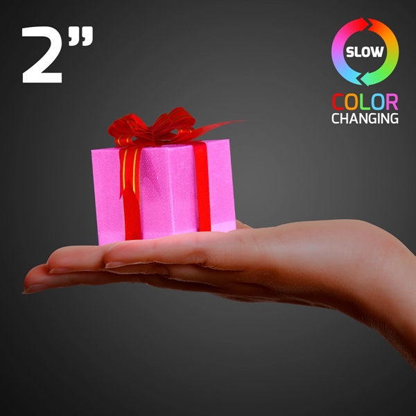 Blank or Imprinted. Stock small slow color change light up gift... from ASI 34194 ALightPromos / Alight Promotional Products