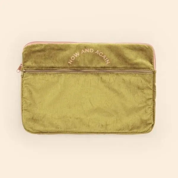 Corduroy laptop sleeve with zippered pocked... from ASI 74710 Numo