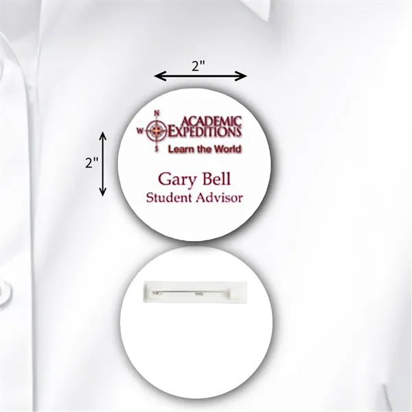 Durable laminated ID badge w/ full-color personalization, tamper resistance, water protection,... from ASI 59080 Halls & Company