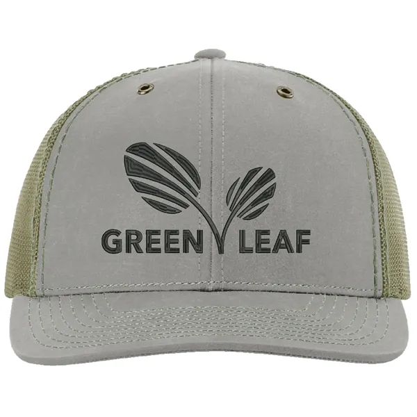 Richardson 112WF Freemont snapback six-panel cotton and polyester trucker cap with... from ASI 74601 Calico