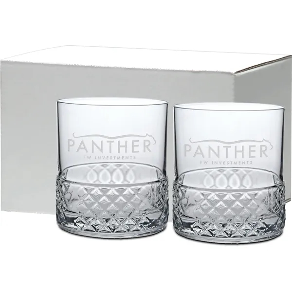 12.75 oz. Roma DOF Gift Set featuring fine, reinforced and laser... from ASI 71920 Moderne Glass Company Inc