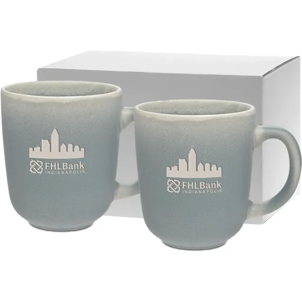 17oz. Comfort Collection Gift Set featured in soft subtle colors with... from ASI 71920 Moderne Glass Company Inc